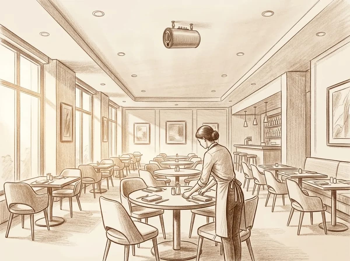 MS1001-Pro in café