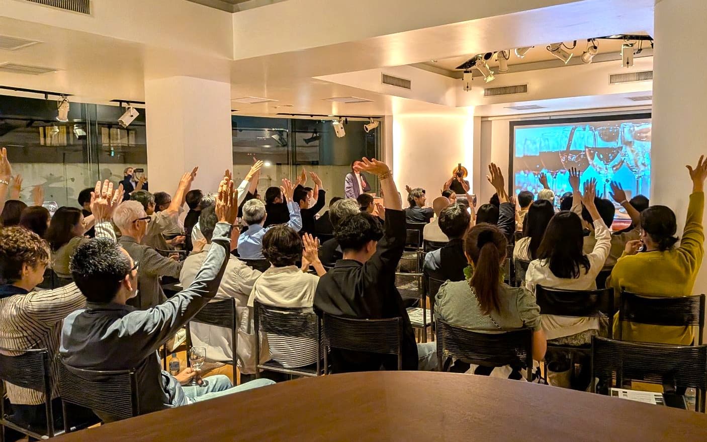 ワインテイスティング付き演奏家のいない演奏会 ご報告 1