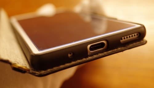 イヤホン端子がないスマフォとの接続について 2