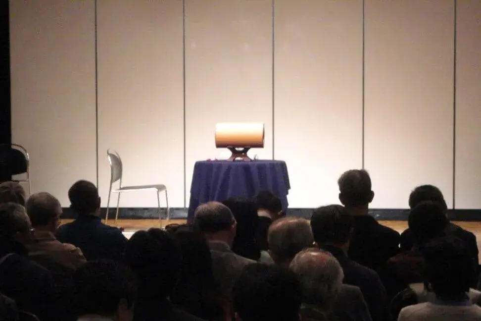 波動スピーカーコンサートの様子