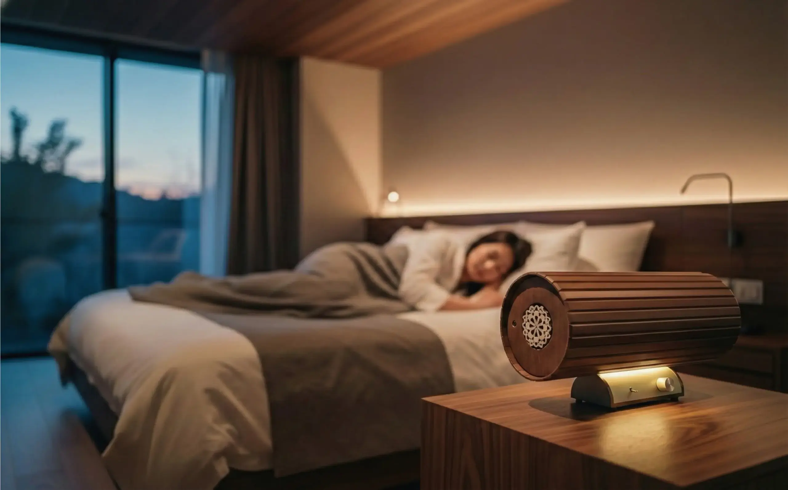 眠りの前の空間を整える — M's system