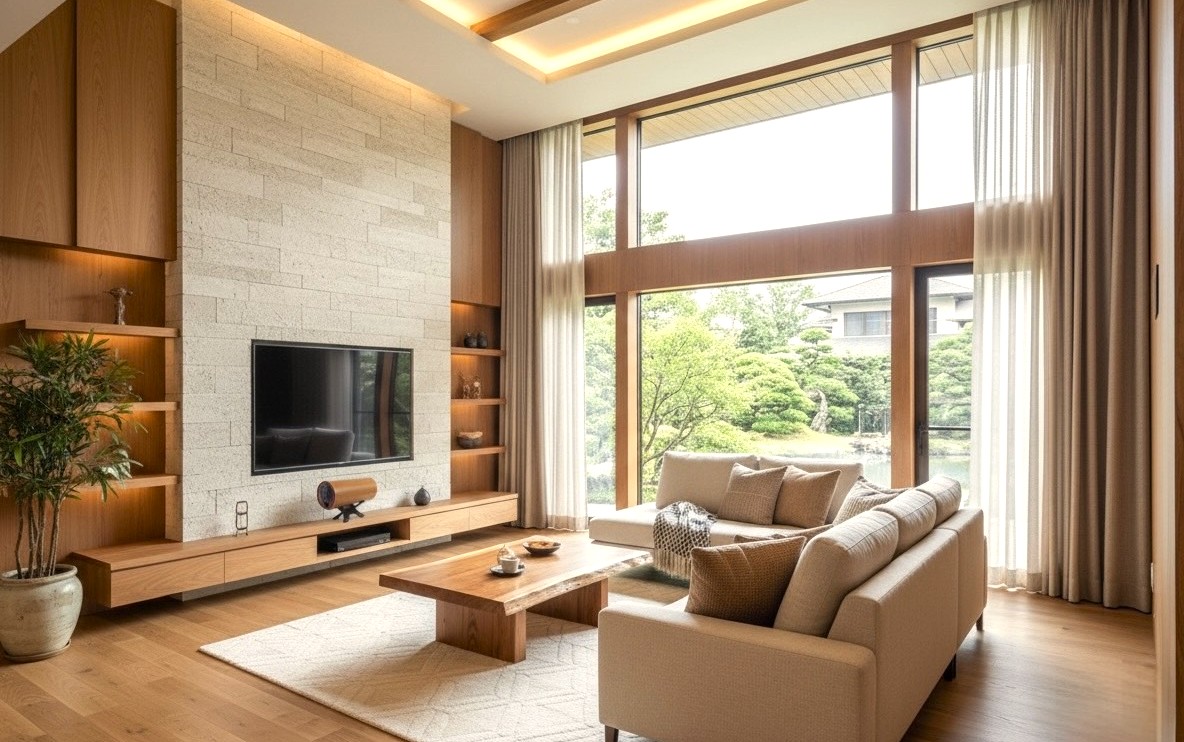 大型のテレビの音を改善するには