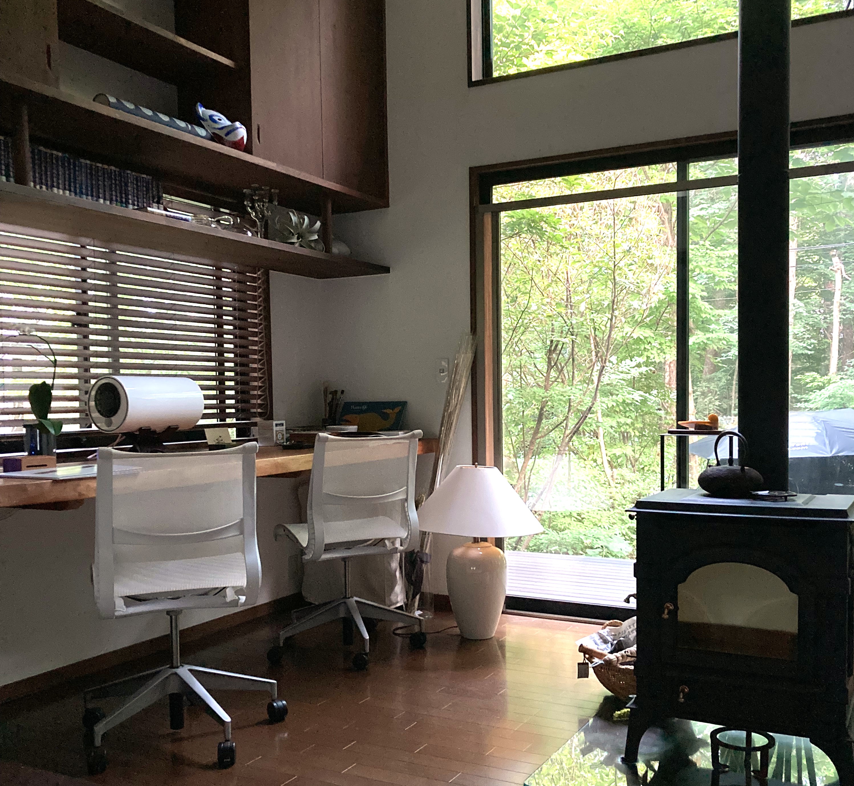 軽井沢、千曲川で波動スピーカーの豊かな音色が満ち渡る